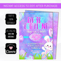 easter egg hunt party invitation